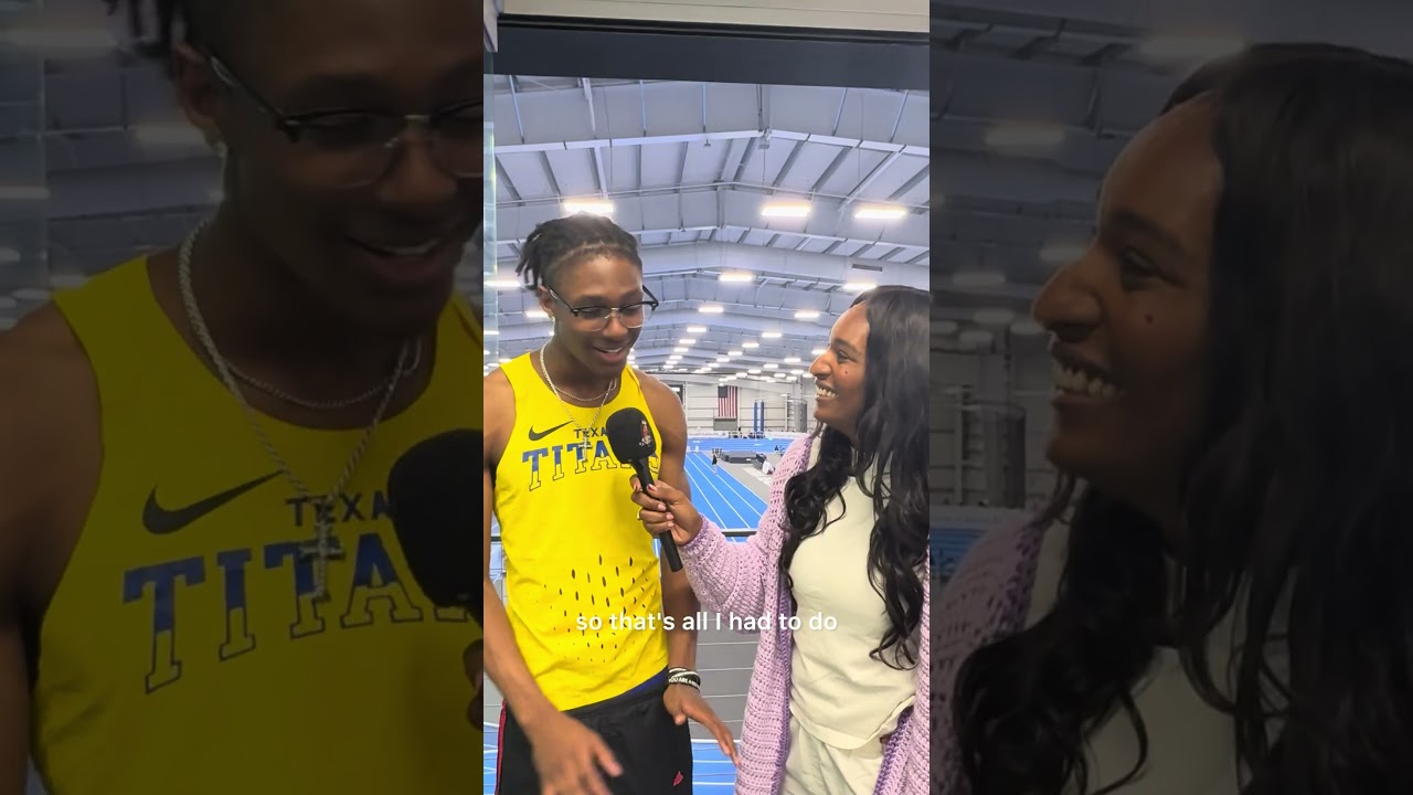 Тейт Тейлор пробежал дистанцию ​​за 32,45 секунды и побил национальный рекорд на дистанции 300 ме...