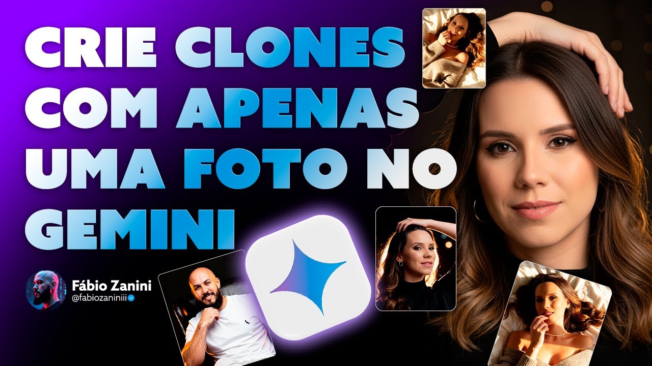 Como Criar Clones Realistas com Apenas uma Foto no Gemini Nano Banana (Passo a Passo Completo)