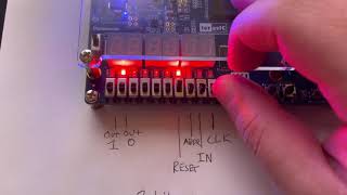 CPE 100L - Lab 8, Experiment 2 (2-bit Memory)