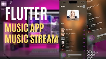 FLUTTER Music Stream App - Online Music Player - Deezer api - UI/UX- Intro