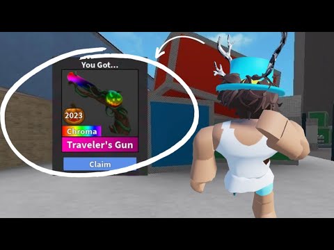 1V1 WITH CHROMA TRAVELERS GUN!🤯