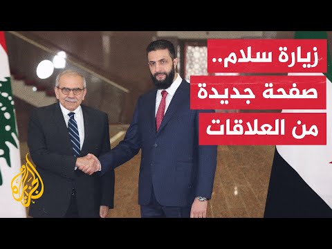 أهمها التنسيق الأمني وعودة اللاجئين.. ملفات مهمة تم طرحها بين رئيس الوزراء اللبناني والرئيس السوري