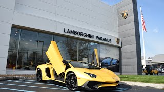 Photoshoot with Lamborghini Aventador SV - Huracan Driving, Ford GT Showroom Maneuvering