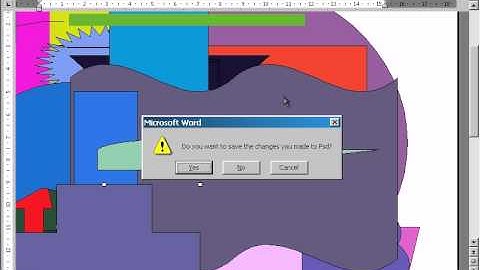 Virus (Word 97 Macro): Psd