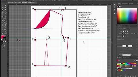 Easy Bodice Pattern Tutorial