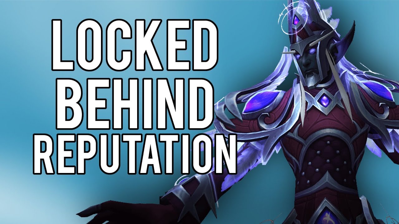 kickboxen Allied Races Locked Behind Reputations - WoW Legion 7.3