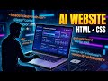Build an AI Productivity Website with HTML & CSS | Full Tutorial
