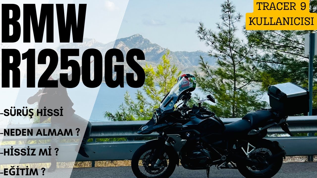 BMW R1250 GS TRIPLE BLACK // Otobüs Konforunda Seyahat // Neden Almam? // Sadece Sürüş Hissi