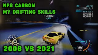 NFS Carbon Drift - My Skills 2006 vs 2021 screenshot 5