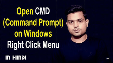How to Open a Command Prompt in Any Folder from the Right-Click Context Menu - Windows 10 Tricks