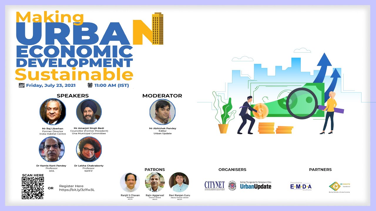 Webinar on Making Urban Economic Development Sustainable | E-Dialogues ...