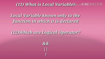 Iti Supervisor Instructor Computer /IT Mimp Mcqs of C Language