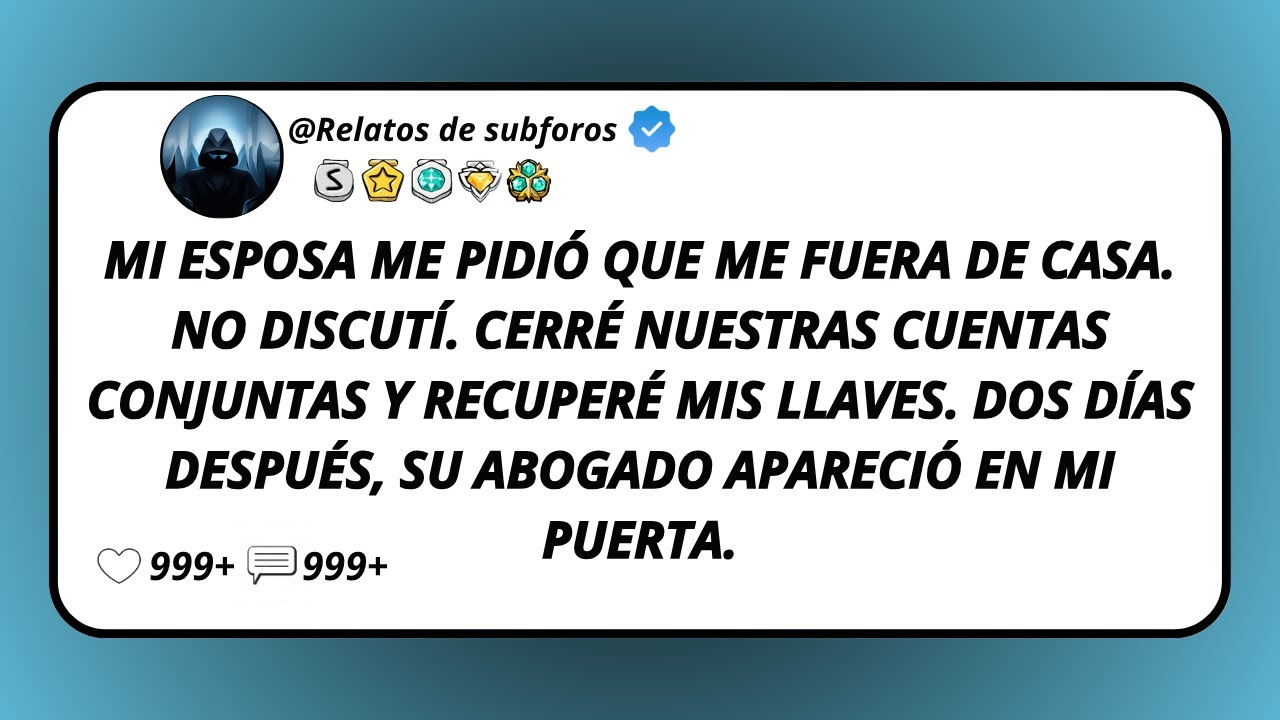 Mi Esposa Me Pidió Que Me Fuera De Casa. No Discutí. Cerré Nuestras Cuentas Conjuntas Y Recuperé...