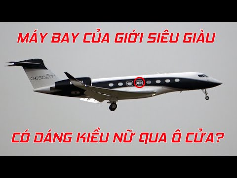 Video: Bao nhiêu là một máy bay phản lực Gulfstream?