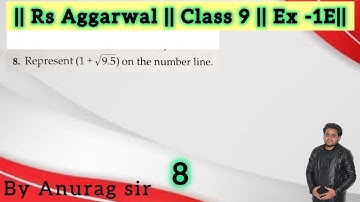 Represent (1+ root 9.5) on the number line.
