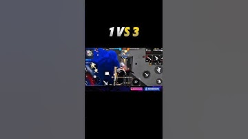 INSANE 1v3 Clutch in Free Fire 🔥😳 | Best Clutch Ever!