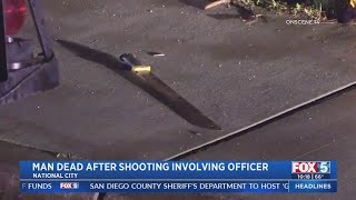Officers Shoot, Kill Man Armed With Machete In National City