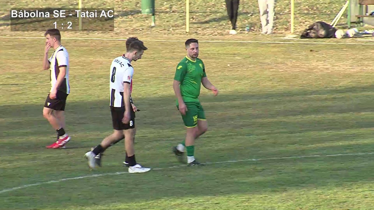 Bábolna SE - Tatai AC labdarúgó mérkőzés