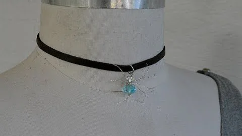 Crystal, Spider Charm, DIY