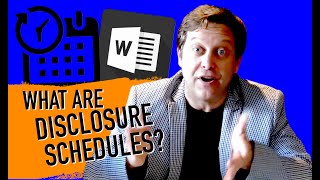 What are Disclosure Schedules? (M&A Jargon)