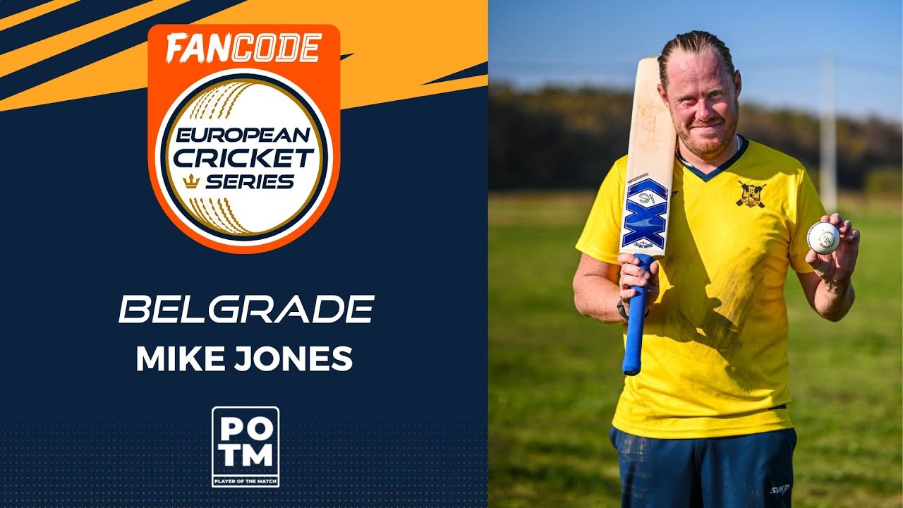 POTM: M Jones - Match 3 - LJU vs BEL | Highlights | FanCode ECS Croatia, 2022 Day 1 | ECS22.605