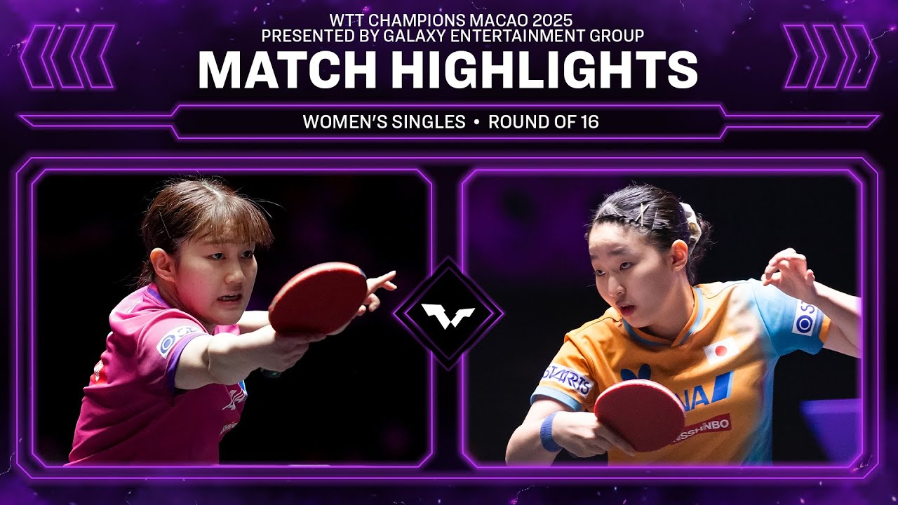 【高騰中】デンリュウ PSA連番 ワタル ミカン VS 希少 AMPHAROS Satsuki Odo vs Miwa Harimoto | WS R16 | #WTTMacao 2025 - YouTube