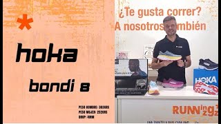 Cómo nos gusta la Hoka Bondi 8! 