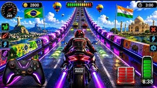 Gr moto bike racing game #game screenshot 4