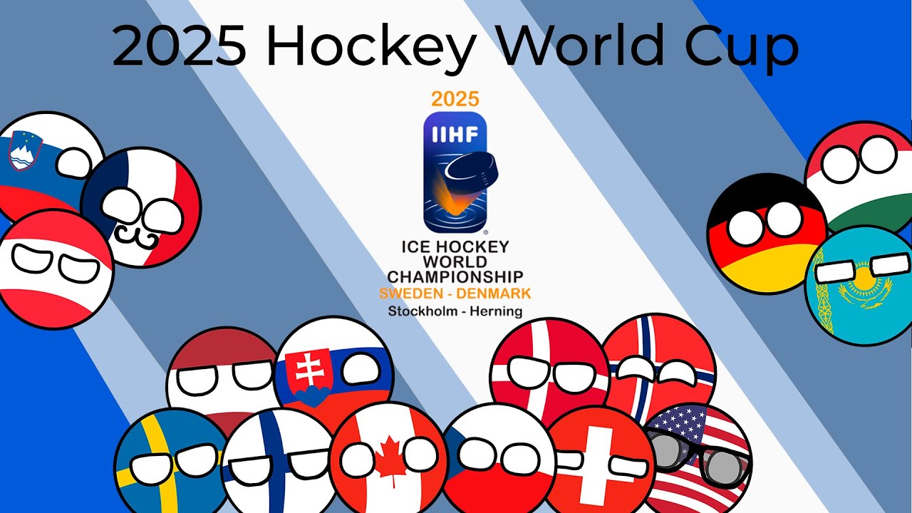 Countryballs Hockey Marble Race | 2025 IIHF World Championship