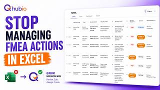 Stop Managing FMEA Actions in Excel | Qhubio Moderation Mode