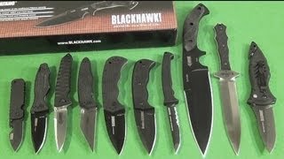 BLACKHAWK! Nightedge Serrated Edge Knife
