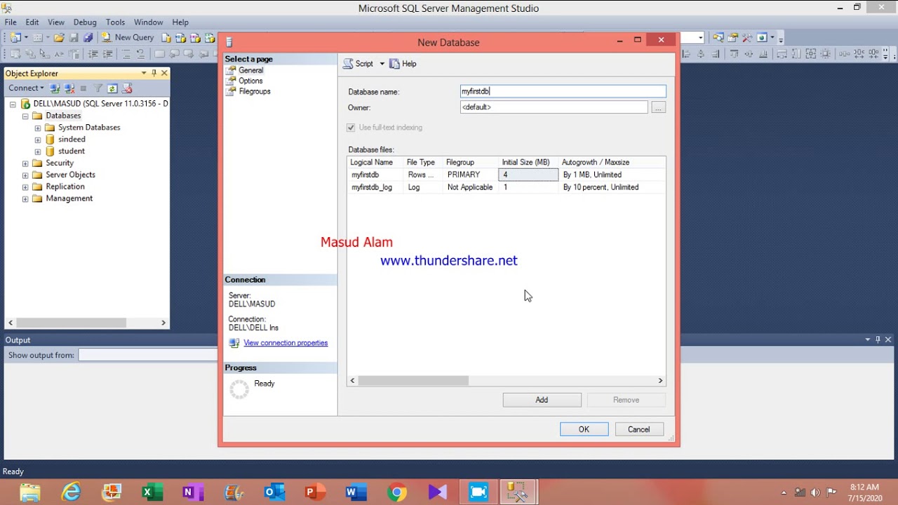 How to work with Sql Server Management Studio 2012 - YouTube