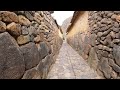 Intact Inca Street in the town of Ollantaytambo, Sacred Valley of the Incas