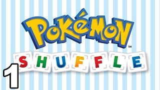 Pokemon Shuffle Mobile - Gameplay Walkthrough Part 1 - Stages 1-5 (iOS, Android) screenshot 1