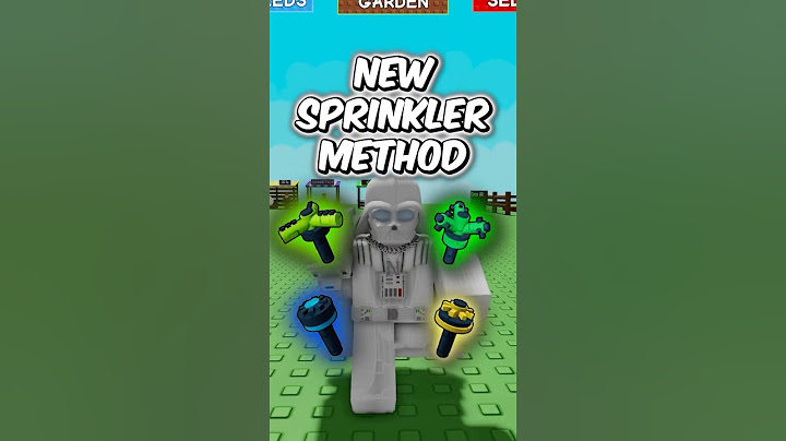 The New Sprinkler Method That Makes You RICH in Grow a Garden 💰🌱