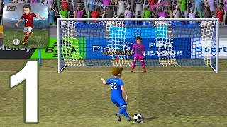 Pro League Soccer - Gameplay Walkthrough Part 1 - Tutorial (iOS, Android) screenshot 2