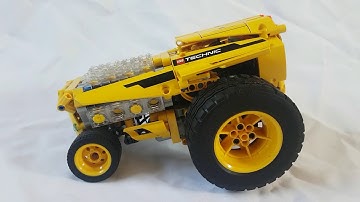 RC Lego Technic Turbo Tractor, Powered By Buwizz.