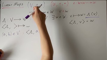 Linear Maps - Tensors #6