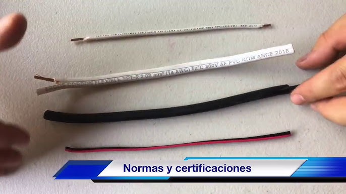 Qué tipos de cables eléctricos existen?