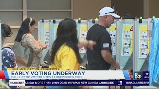 Early Voting Underway In Las Vegas Valley