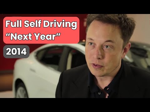 Elon Musk Promises Full Self-Driving "Next Year" thumbnail