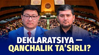 “Inson huquqlari – qudratli davlatning asosiy belgisi” — Tarixiy deklaratsiyaga 76 yil