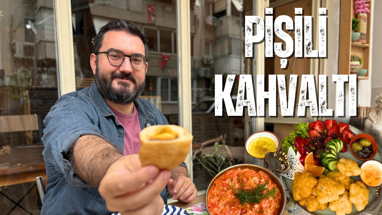 Bu Mahalle Kahvaltısı Başka! 😍 İzmir Güzelyalı Kavun Breakfast'ta Pişi & Menemen Keyfi!