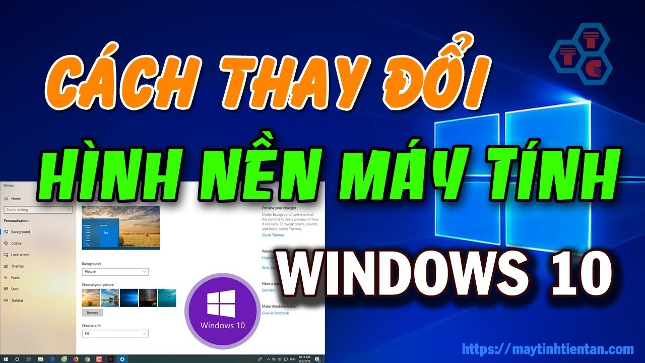 Tạo hình nền động cho máy tính chạy Windows 10