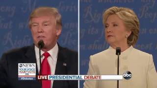 Third Presidential Debate Highlights | Trump Defends Aleppo Comments