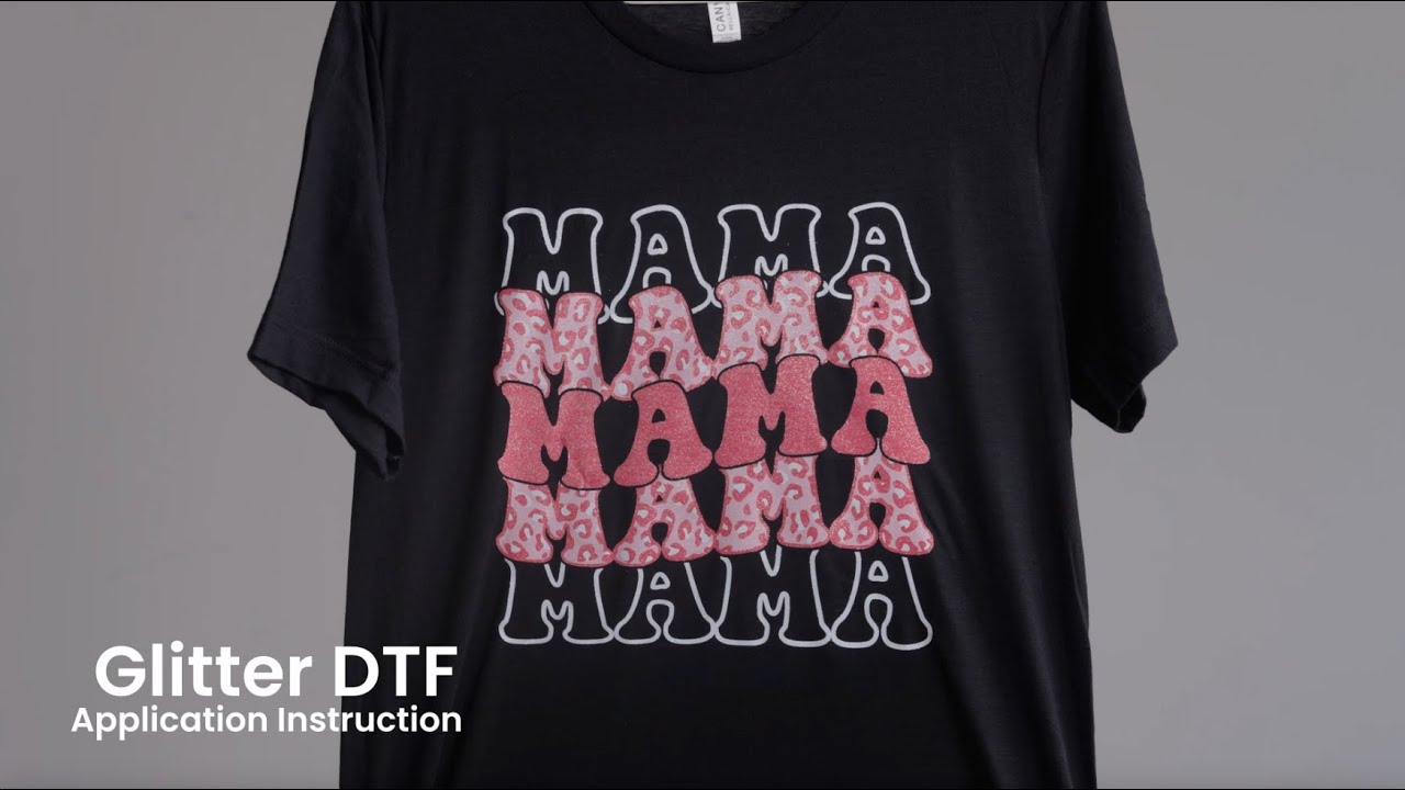 Glitter DTF Transfers That Shine | Easy Pressing Guide with Jiffy