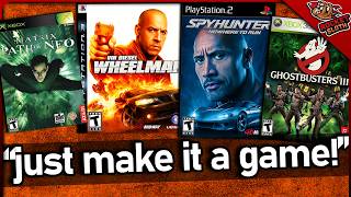 games that were originally meant to be movies...