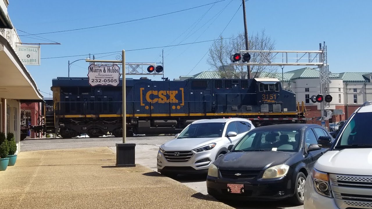 (Almost Missed) Market Street Railroad Crossing, Athens, AL YouTube