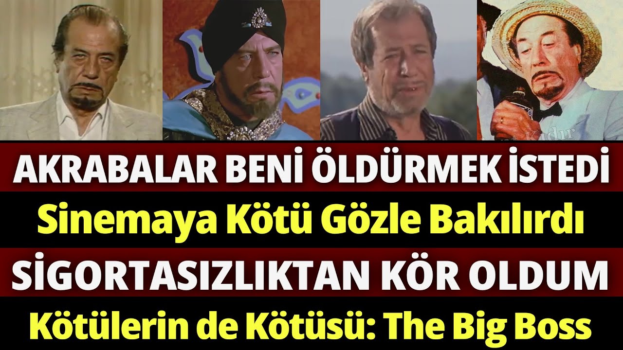 HÜSEYİN PEYDA 'ya Ne Oldu? | Sinema Yüzünden Bir Gözü Kör Oldu | Eli Neden Engelli Kaldı?...