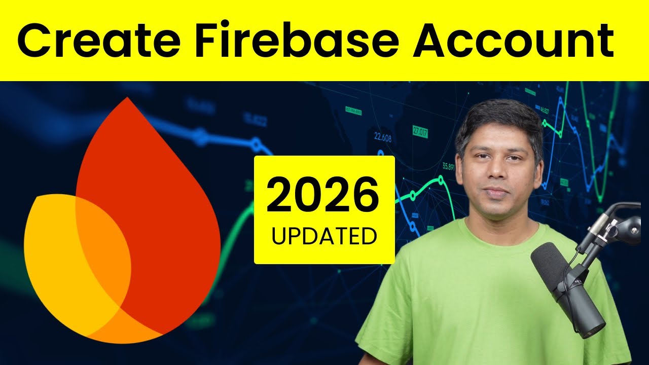 Firebase Tutorial Thumbnail Firebase Tutorial for beginners | How To Create A Firebase Account and ...
